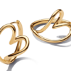 orecchini a forma di cuore Pandora linea Sinuosa Collezione Essence