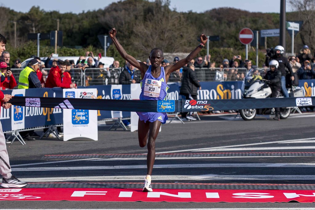RomaOstia Half Marathon Gideon Kiprotich Rop Usage rights, 1 year BTL, social, digital, PR, retail incl. wholesale