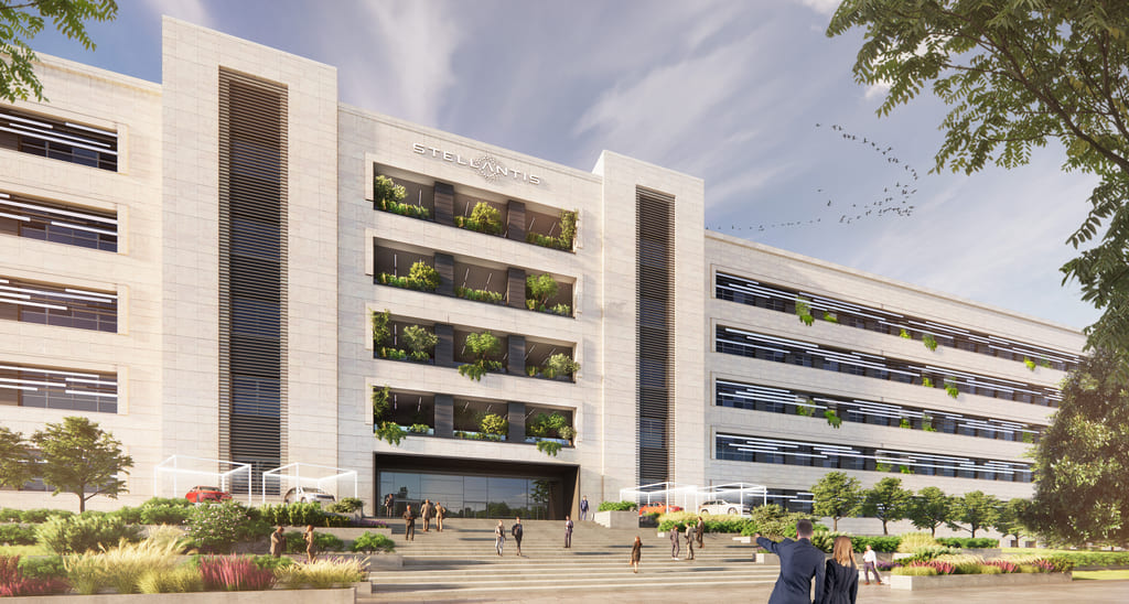 Stellantis-riapertura-2027-palazzina-uffici-Mirafiori-grEEn-Campus