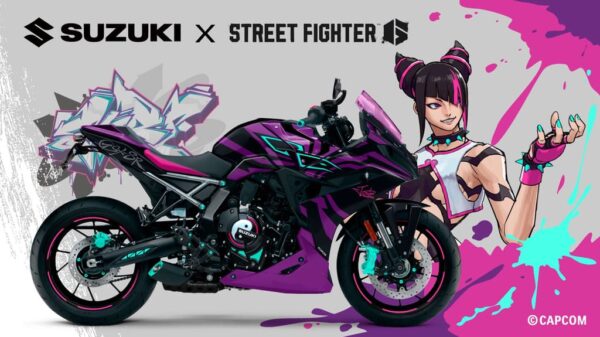 Suzuki GSX-8R Tuned by JURI ispirata al videogioco “Street Fighter 6”